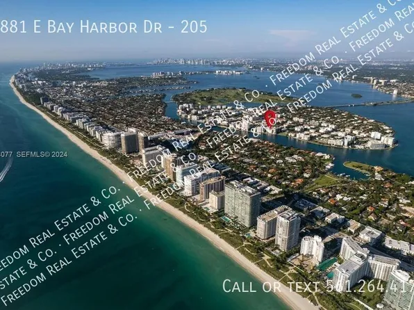 9881 E Bay Harbor Dr #205, Miami Beach, FL 33154