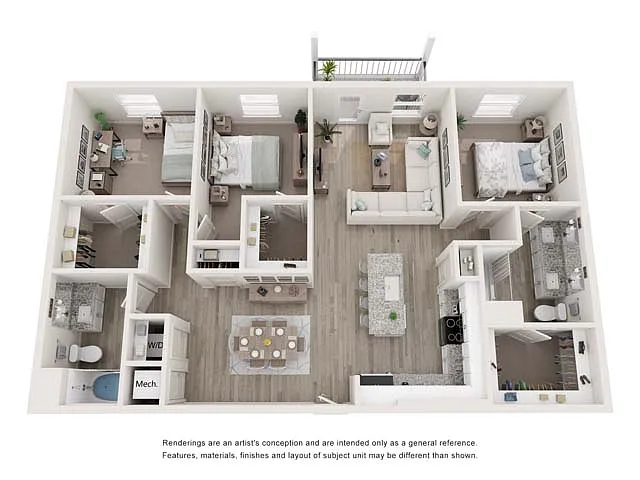 Floor plan C1