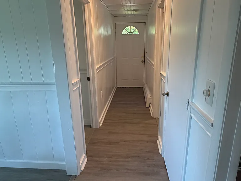 Hallway looking at front door