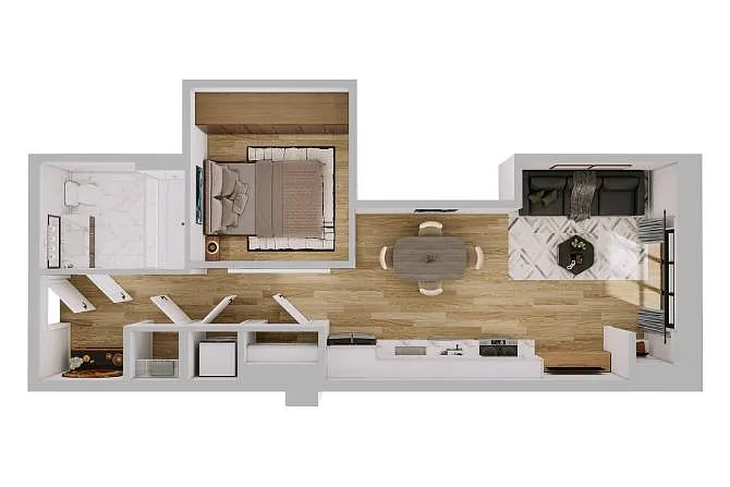 Floor plan A6