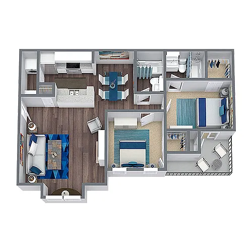 Floor plan B2
