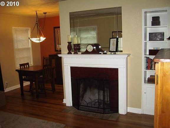 Dining and Fireplace