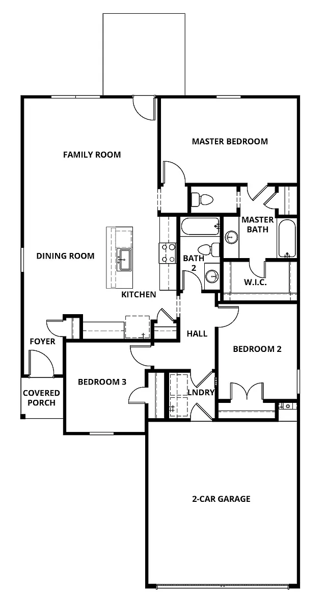 Floor plan Chambers