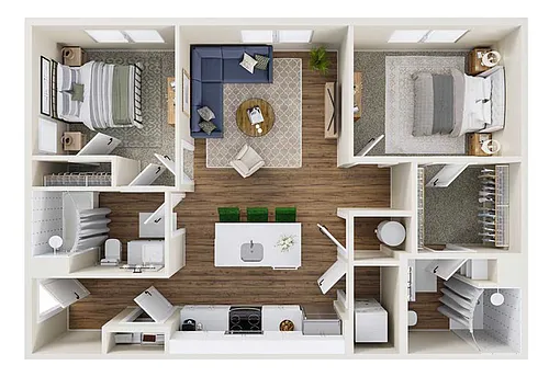 Floor plan The Timber