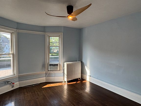 Living room--note the aerodynamic Aeratron fan!