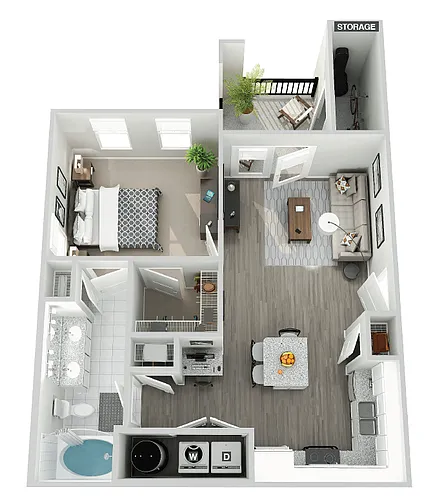 Floor plan A1A