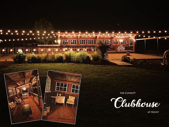 Clubhouse at night