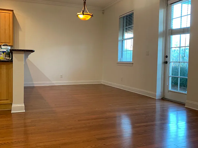 Bar top, dining area