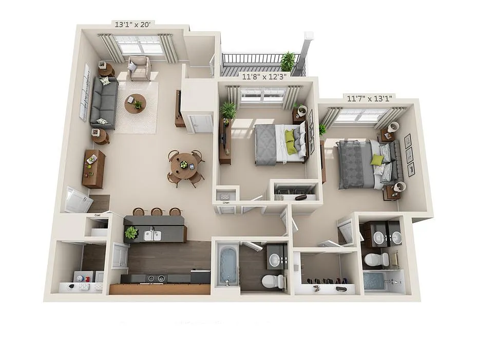 Floor plan The Brio