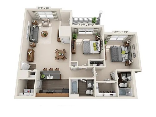 Floor plan The Brio