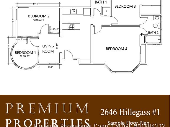 2nd image of 2646 Hillegass Ave #1