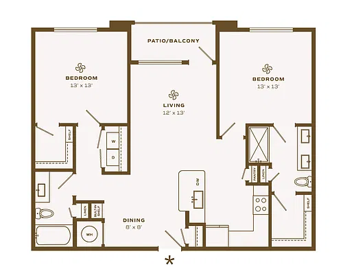 Floor plan Mosaic