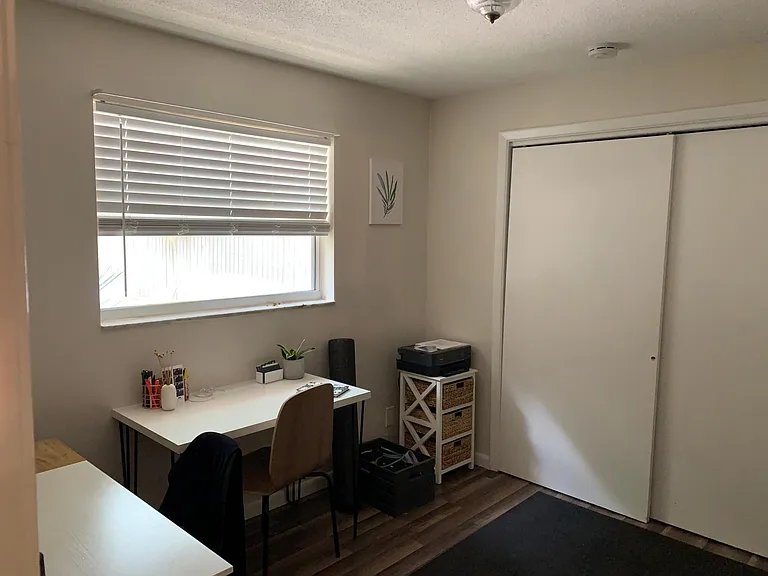 Master bedroom desk area