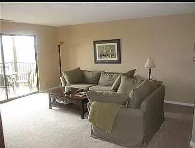 open living room with view