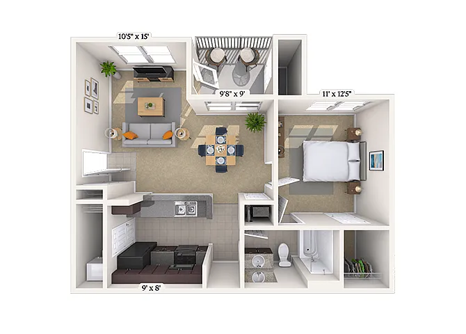 Floor plan The Palmer
