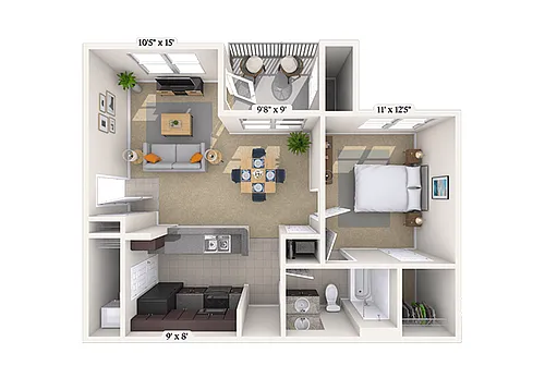 Floor plan The Palmer