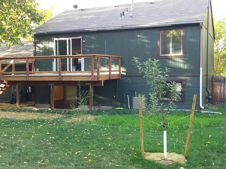 180sf back deck