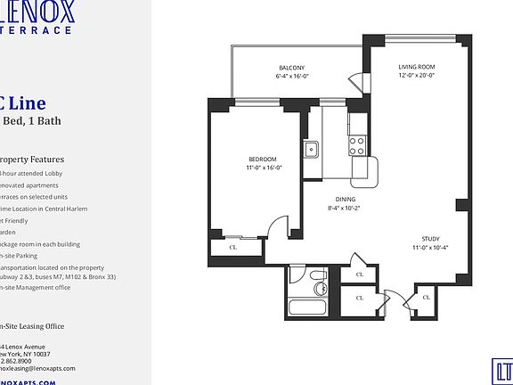 2nd image of 2186 5th Ave APT 1C