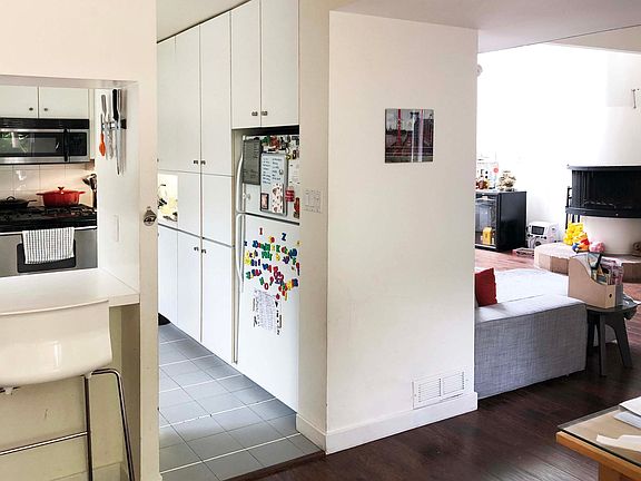 Extra space outside kitchen for small table, office or den/l