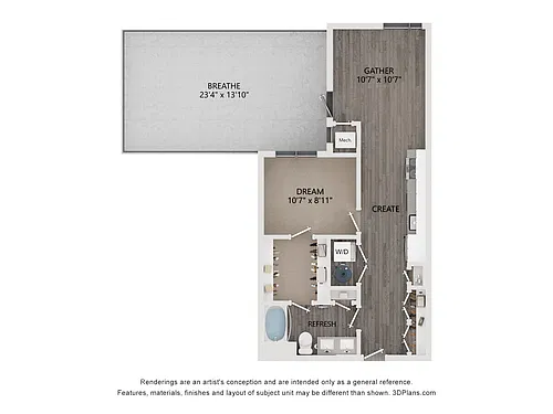Floor plan A15