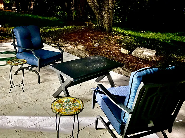 Rear Yard Patio w/ Views of Oak Creek