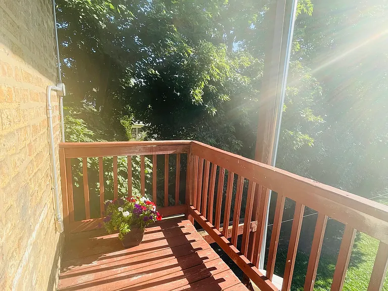 Outdoor seating area