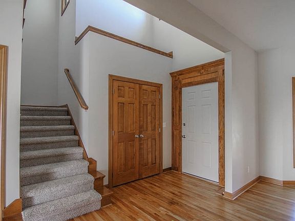 Front Entry with Hardwood Floors
