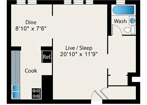 Floor plan SC8