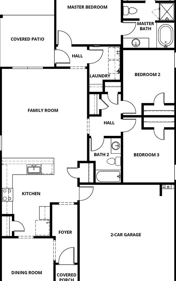 3 bed, 2.0 bath, 1579 sqft, $2,600 — Photo 3