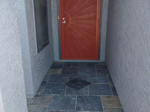 Walkway to front door