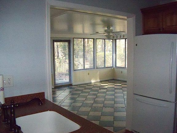 Kitchen to sunroom