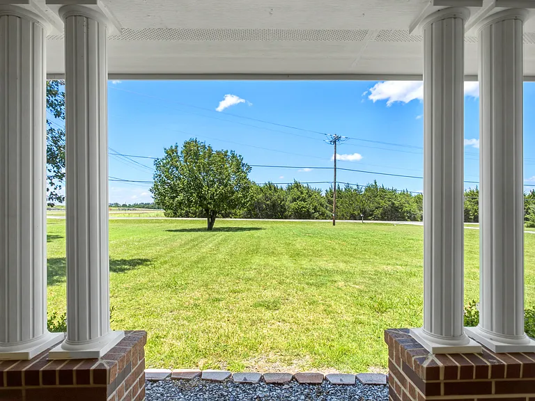 View from front porch