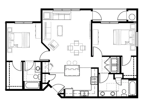 Floor plan Anasazi A