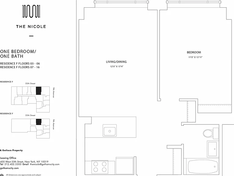 400 W 55th St #16F — Photo 2