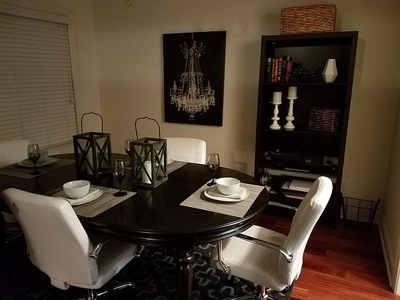 Large Dining area doubles as HOME OFFICE