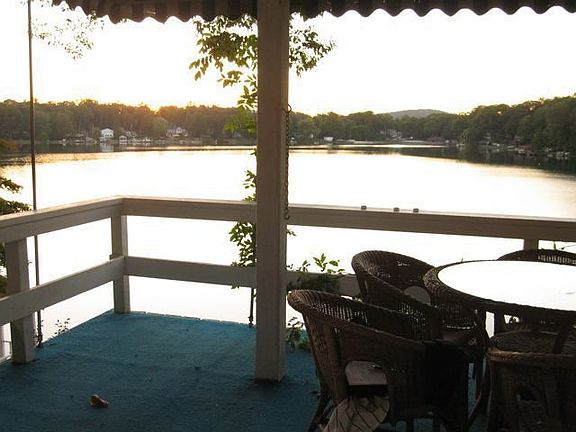Covered deck on lower level so you can enjoy the outdoors in any weather