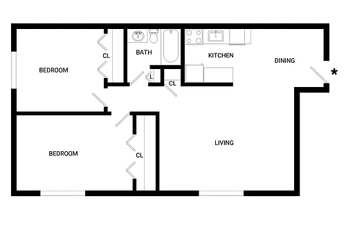 Floor plan Caroline