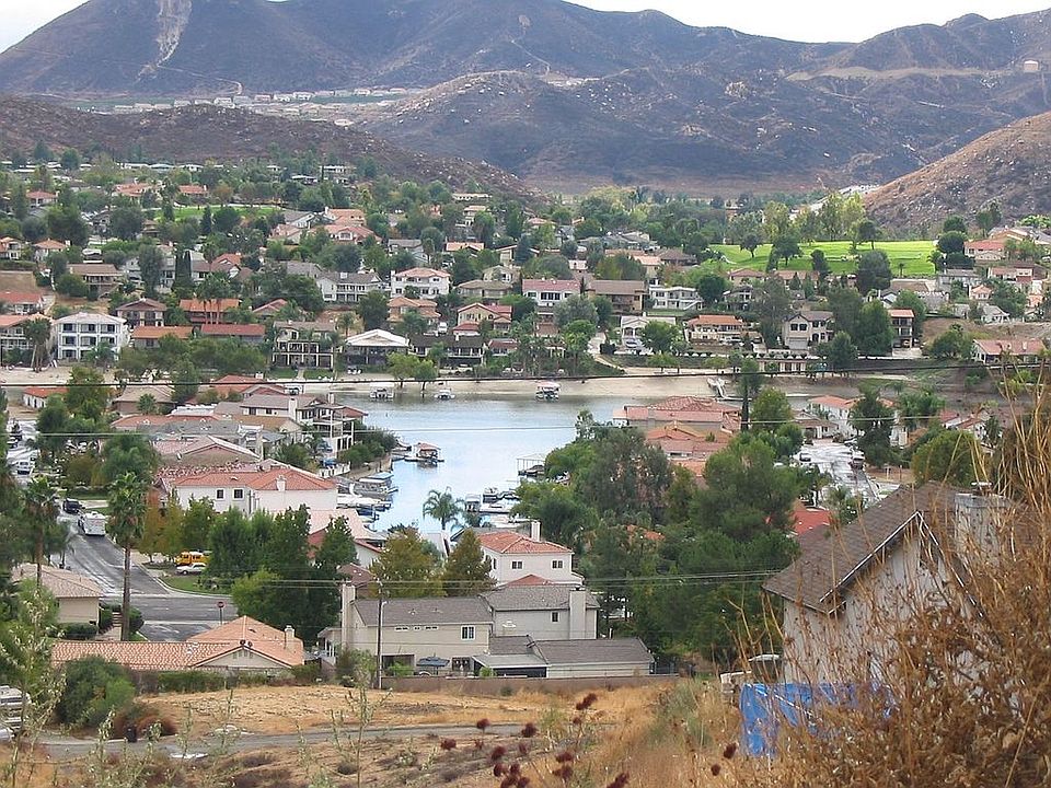 This is part of our view of Canyon Lake and surrounding homes.