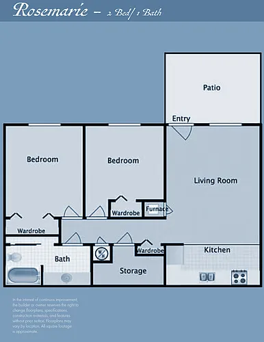 Floor plan Rosmarie