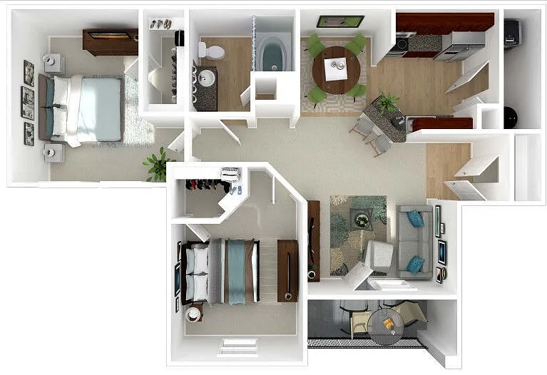 Floor plan Smarty Jones