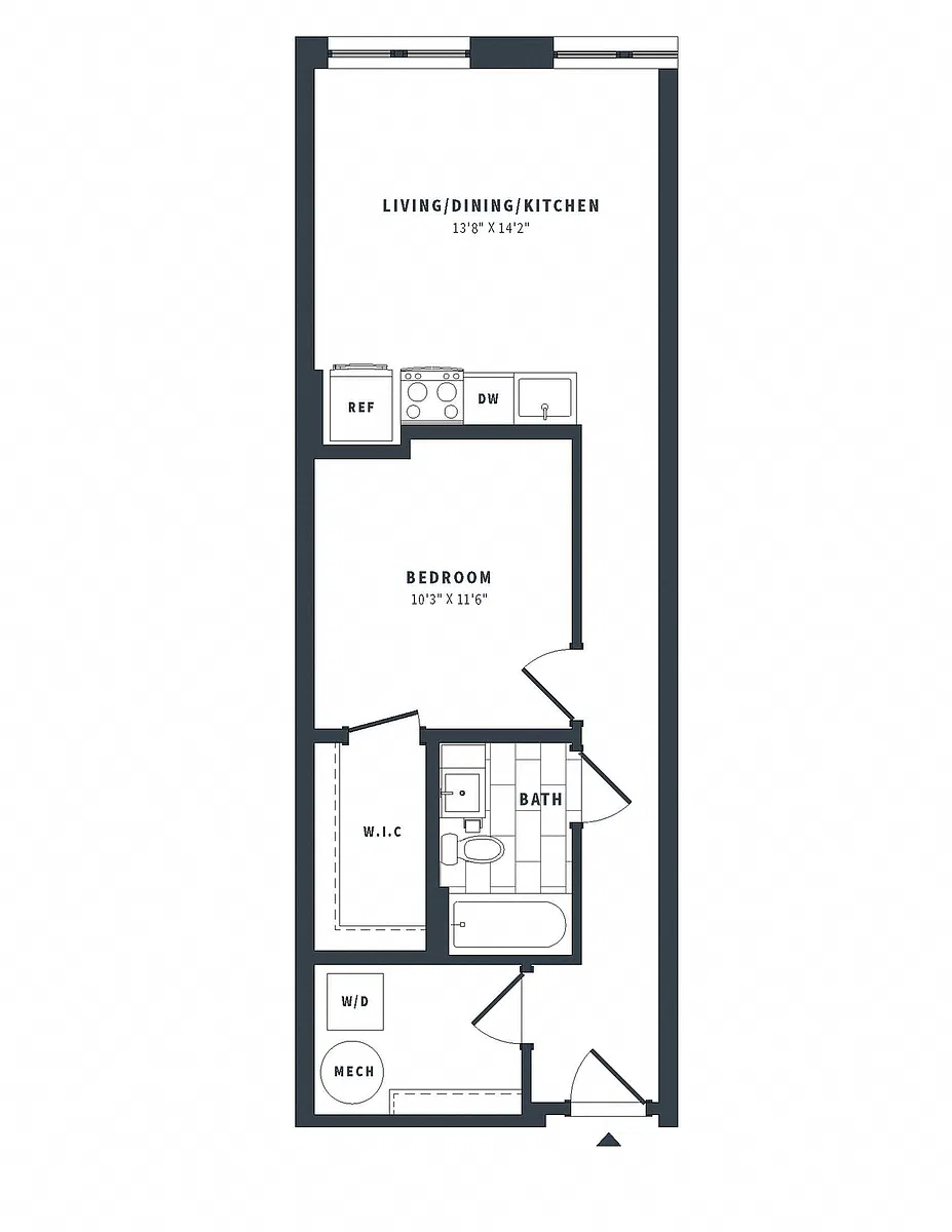 Floor plan 1N
