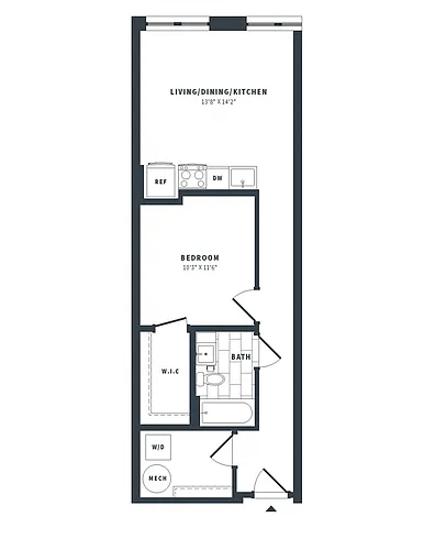 Floor plan 1N