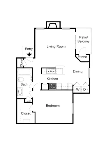Floor plan The 707