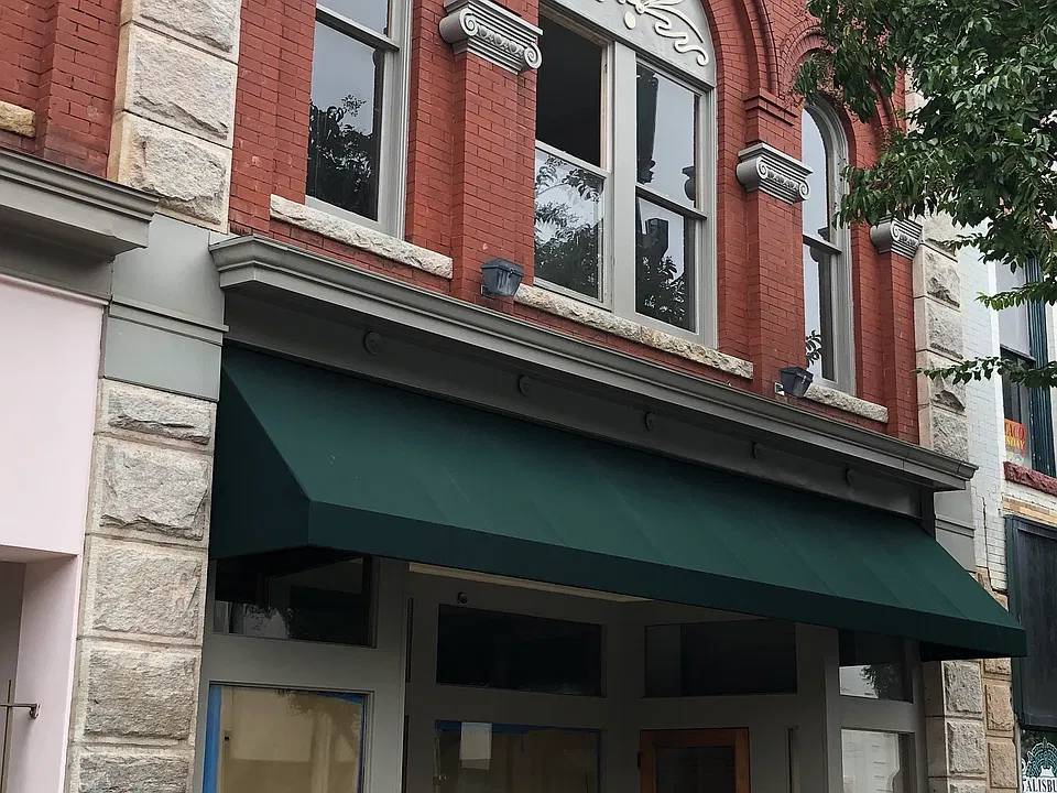 Historic Main Street View. These are boutique apartments.