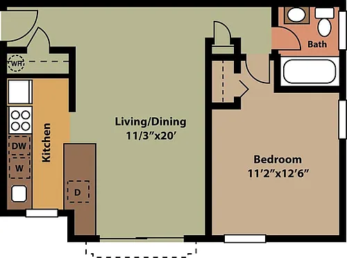 Floor plan Howard