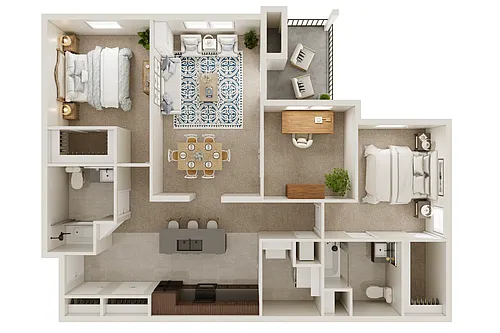 Floor plan Gallium