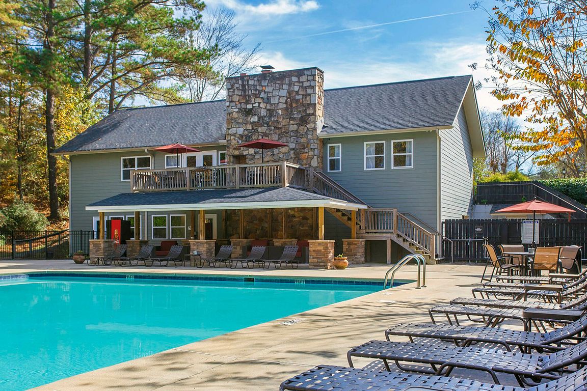 Experience relaxation and style in this elegant poolside setting.