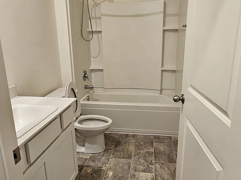 Shared Bathroom Between First and Second Bedroom
