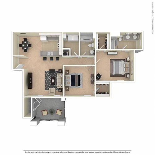 Floor plan The Addison