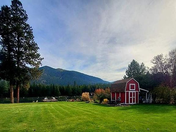 Backyard and shed 